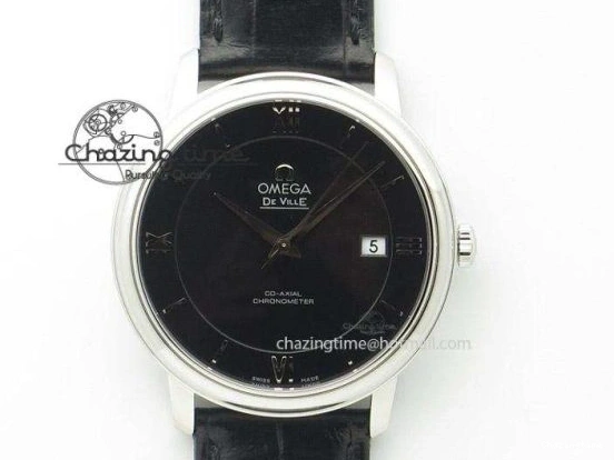 0320 Sophisticated Planet Ocean Master Chronometer Chrono SS OM 1:1 Best Edition Orange On SS Bracelet A 8156